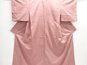 アンティーク　一つ紋手織り紬着物